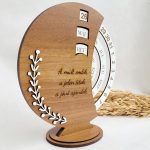 Szülőköszöntő öröknaptár - gravírozható