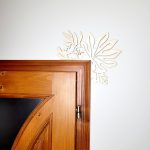 Ajtódekoráció "Forest" - natúr, díszíthető