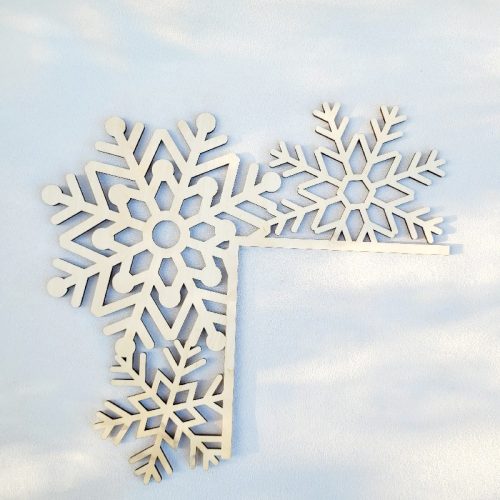 Dekoráció ajtófélfára, natúr, díszíthető