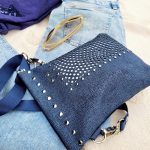 Floralbag női táska - Fluxy Dot - Kék kaviár