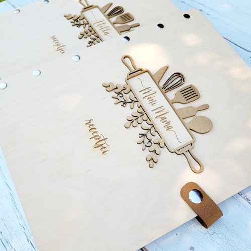 Receptgyűjtő könyv - névre szóló