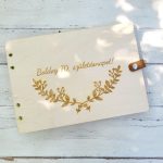 Emlékkönyv egyedi felirattal