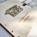 Fotóbalbum egyedi gravírozással