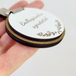 Kulcstartó gravírozással