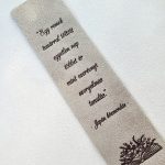 Könyvjelző egyedi gravírozással