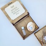 Emlékőrző doboz - hajtincs, karszalag