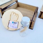 Emlékőrző doboz - hajtincs, karszalag