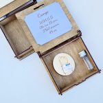 Emlékőrző doboz - hajtincs, karszalag