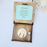 Emlékőrző doboz - hajtincs, karszalag