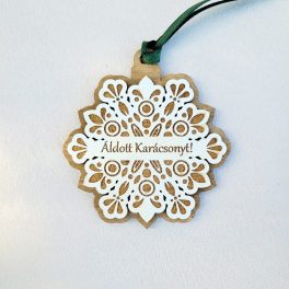 Egyedi karácsonyfadísz