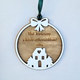 Egyedi karácsonyfadísz