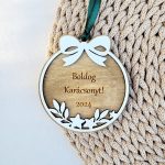 Egyedi karácsonyfadísz