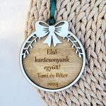 Egyedi karácsonyfadísz