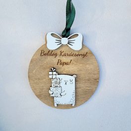 Egyedi karácsonyfadísz