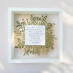 Szülőköszöntő kép egyedi szöveggravírozással