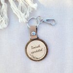 Impulzus kulcstartó - személyes üzenettel