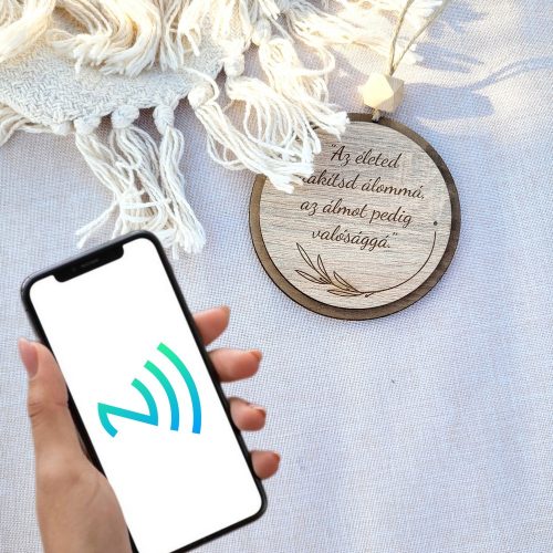 Impulzus függődísz - személyes üzenettel