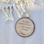 Impulzus függődísz - személyes üzenettel